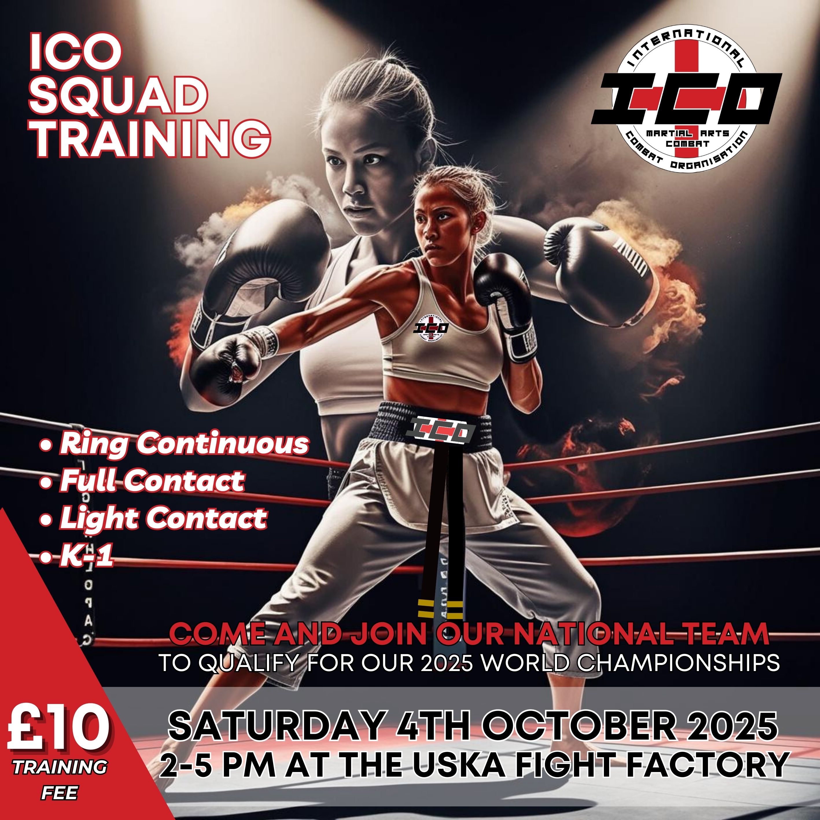 ICO Team England - Squad Training